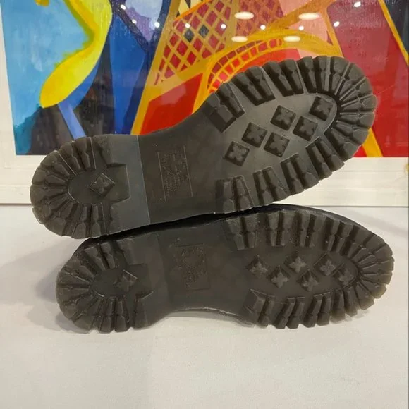 DR. MARTENS Jadon Boot Leather Faux fur lined Platforms - Picture 5 of 6